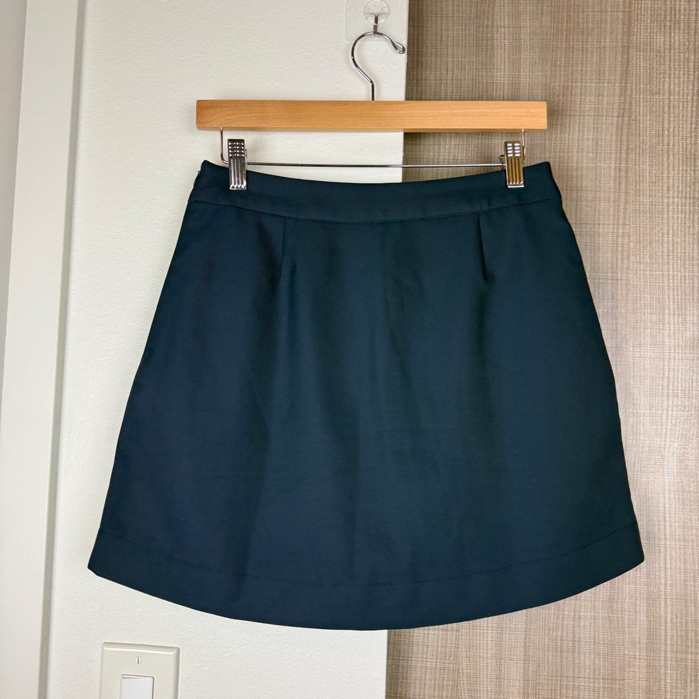 G/FORE Navy Grosgrain Skort Skirt Golf Tennis Preppy Size 4 - Picture 8 of 13